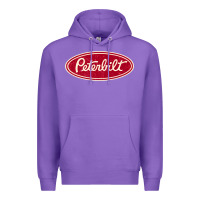 Purple peterbilt truck racing vintage Premium Hoodie - ArtMosaic
