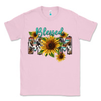 Bubblegum Pink Blessed mom Mother's Day Classic Tee - FaDigitalArtStudio