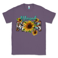 Lavender Blessed mom Mother's Day Classic Tee - FaDigitalArtStudio