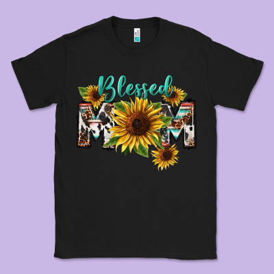 Blessed Mom Mother's Day Classic Tee Designed By Fadigitalartstudio