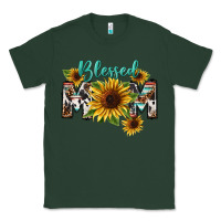 Sports Green Blessed mom Mother's Day Classic Tee - FaDigitalArtStudio