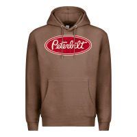 Chestnut peterbilt truck racing vintage Premium Hoodie - ArtMosaic