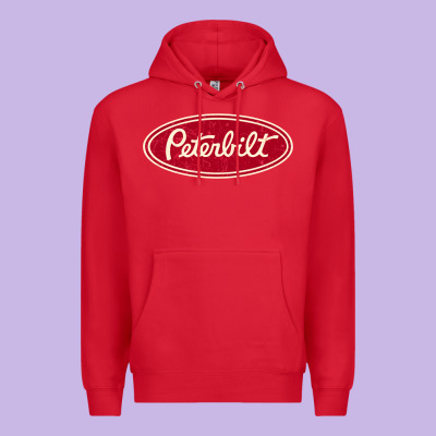 Peterbilt Truck Racing Vintage Premium Hoodie Designed By Artmosaic