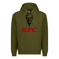 Army Green k.f.c-restaurant Premium Hoodie - ArtMosaic