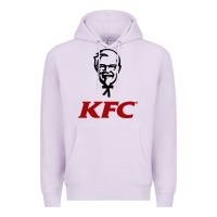 Lilac k.f.c-restaurant Premium Hoodie - ArtMosaic