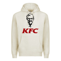 Oatmeal Heather k.f.c-restaurant Premium Hoodie - ArtMosaic