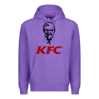 Purple k.f.c-restaurant Premium Hoodie - ArtMosaic