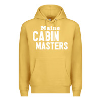 Antique Gold maine cabin masters Premium Hoodie - ArtMosaic