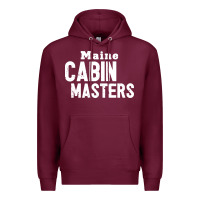 Burgundy maine cabin masters Premium Hoodie - ArtMosaic