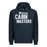 Navy maine cabin masters Premium Hoodie - ArtMosaic