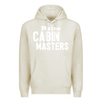 Oatmeal Heather maine cabin masters Premium Hoodie - ArtMosaic