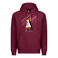 Burgundy dirty dancing   the time of my life Premium Hoodie - ArtMosaic