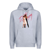 Heather Grey dirty dancing   the time of my life Premium Hoodie - ArtMosaic