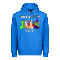 True Royal halloween vibes dick tie dye hippie retro lazy costume Premium Hoodie - ArtMosaic