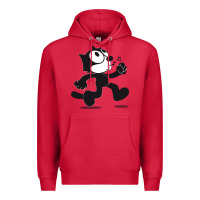 Cardinal felix the cat whistling Premium Hoodie - ArtMosaic