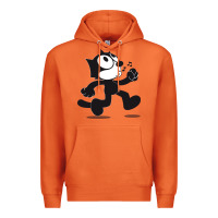 Carrot felix the cat whistling Premium Hoodie - ArtMosaic