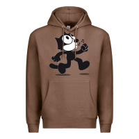 Chestnut felix the cat whistling Premium Hoodie - ArtMosaic