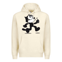 Sandshell felix the cat whistling Premium Hoodie - ArtMosaic
