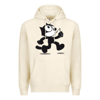 Tofu felix the cat whistling Premium Hoodie - ArtMosaic