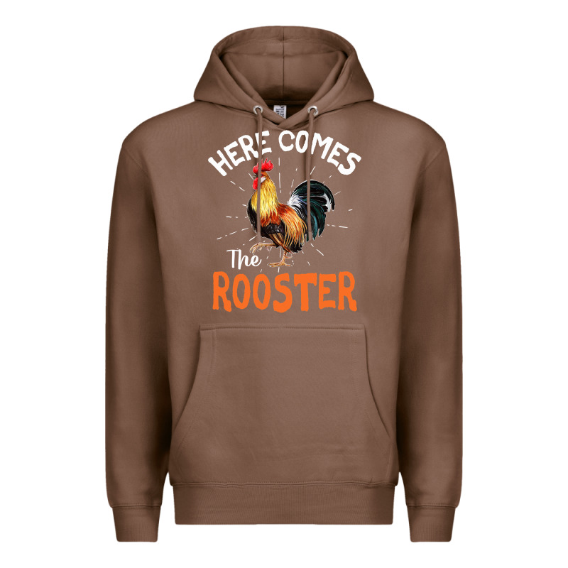 Here Comes The Rooster Shirt Chicken Lady Outfit 243 Premium Hoodie by ArtMosaic | Teevron