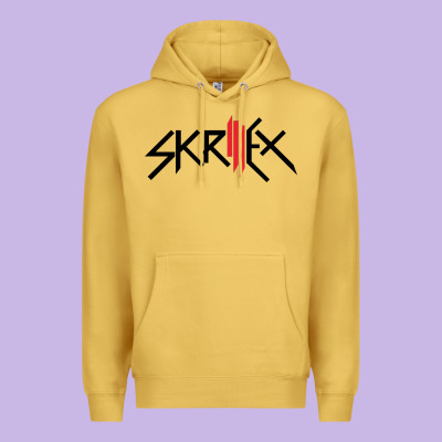 White Skrillex Premium Hoodie Designed By Artmosaic