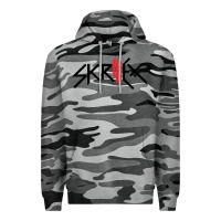 Slate Camo white skrillex Premium Hoodie - ArtMosaic