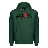 Sports Green white skrillex Premium Hoodie - ArtMosaic