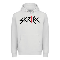 Dove Grey white skrillex Premium Hoodie - ArtMosaic
