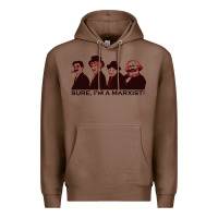 Chestnut sure i'm a marxist Premium Hoodie - ArtMosaic