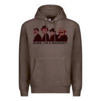 Coffee sure i'm a marxist Premium Hoodie - ArtMosaic