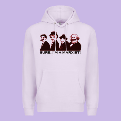 Sure I'm A Marxist Premium Hoodie Designed By Artmosaic