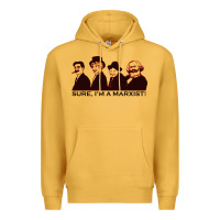 Mustard sure i'm a marxist Premium Hoodie - ArtMosaic