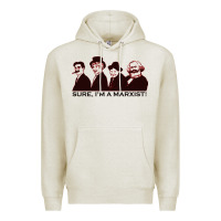 Oatmeal Heather sure i'm a marxist Premium Hoodie - ArtMosaic