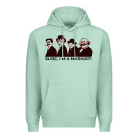 Seafoam sure i'm a marxist Premium Hoodie - ArtMosaic