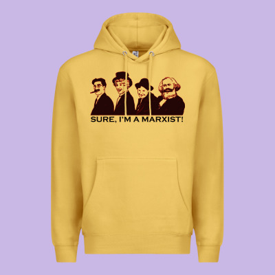 Sure I'm A Marxist Premium Hoodie Designed By Artmosaic
