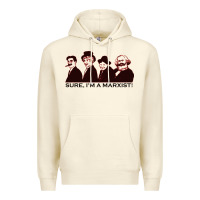 Sandshell sure i'm a marxist Premium Hoodie - ArtMosaic