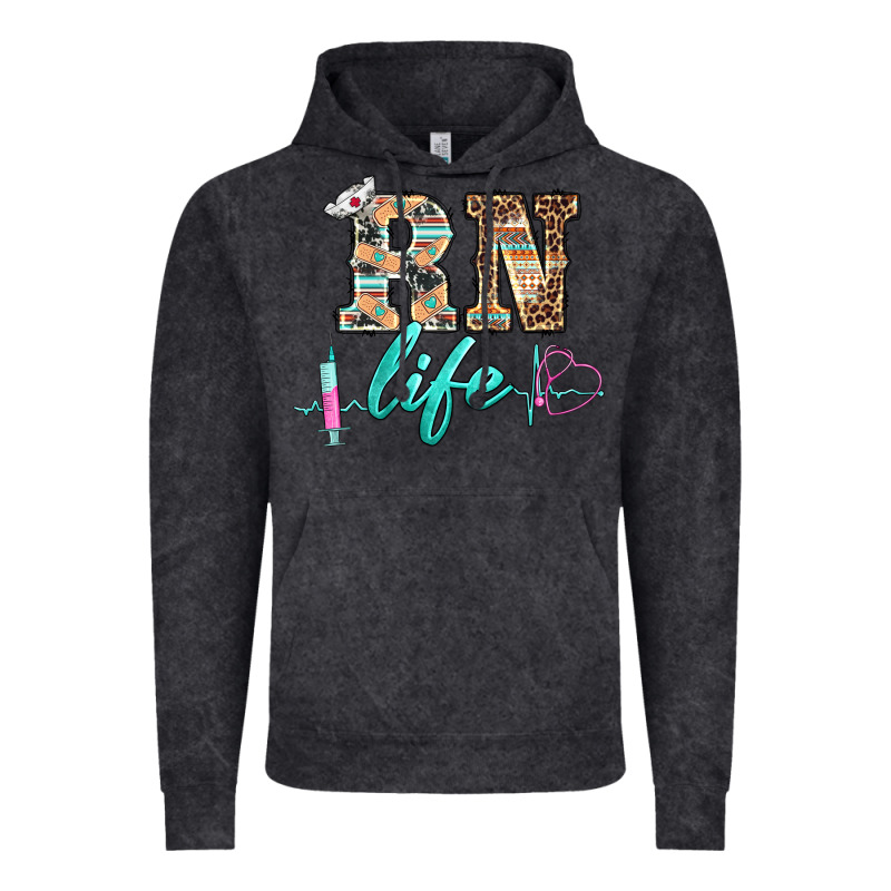 Western Nurse Rn  Life Vintage Hoodie by BarkalooDesign | Teevron