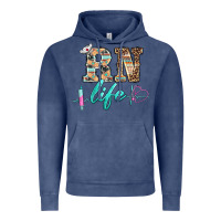Vintage Denim western nurse rn  life Vintage Hoodie - BarkalooDesign