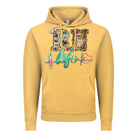 Vintage Mustard western nurse rn  life Vintage Hoodie - BarkalooDesign