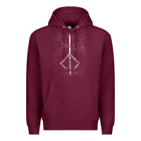 Burgundy Graphic Picture Bloodborne Day Gift Premium Hoodie - ArtMosaic