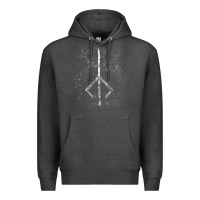 Charcoal Heather Graphic Picture Bloodborne Day Gift Premium Hoodie - ArtMosaic