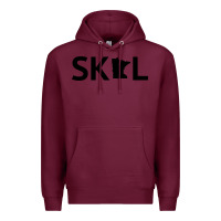 Burgundy skol minnesota hoodie  let's go mn hooded sweatshirt Premium Hoodie - ArtMosaic