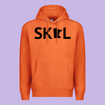 Skol Minnesota Hoodie  Let's Go Mn Hooded Sweatshirt Premium Hoodie Designed By Artmosaic