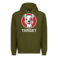 Army Green target team member Premium Hoodie - ArtMosaic
