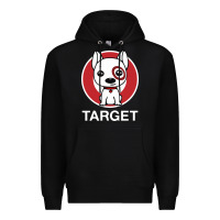 Black target team member Premium Hoodie - ArtMosaic