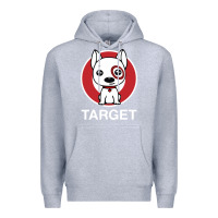 Heather Grey target team member Premium Hoodie - ArtMosaic