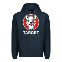 Navy target team member Premium Hoodie - ArtMosaic