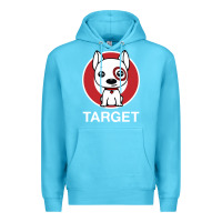 Ocean Blue target team member Premium Hoodie - ArtMosaic