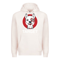 Pale Pink target team member Premium Hoodie - ArtMosaic
