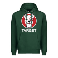 Sports Green target team member Premium Hoodie - ArtMosaic